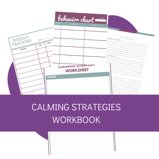 Calming Strategy Workbook