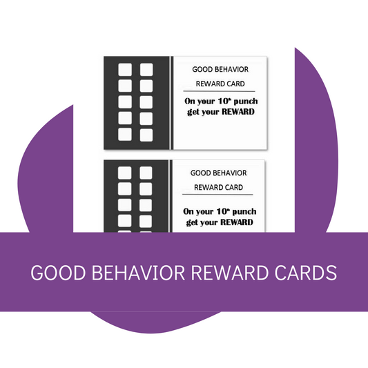 Printable Good Behavior Reward Cards