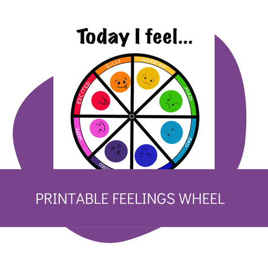 Printable Feelings Wheel