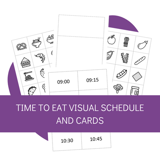 Time to Eat Printable Cards