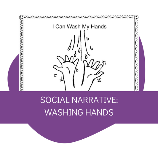 I Can Wash My Hands Social Narrative